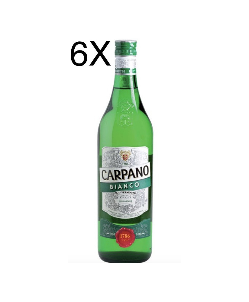 (3 BOTTIGLIE) Carpano - Vermouth Bianco - 100cl - 1 Litro