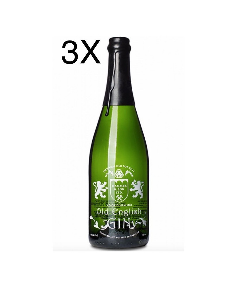 Online sales and price Gin Old English Inglese Hammer and Son distilled in England from Langley Distillery bottled in bottles of