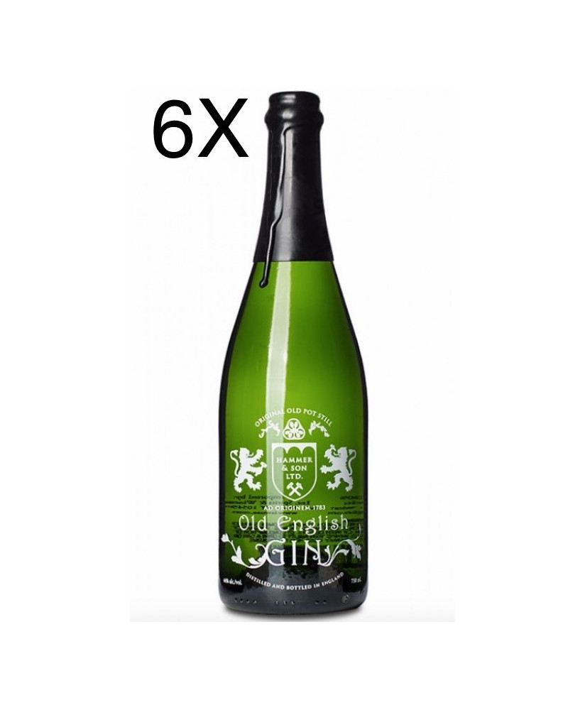 Online sales and price Gin Old English Inglese Hammer and Son distilled in England from Langley Distillery bottled in bottles of