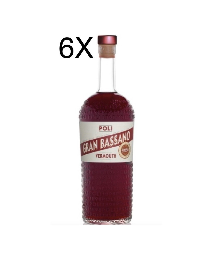 (3 BOTTLES) Poli - Vermouth Gran Bassano Rosso - 75cl