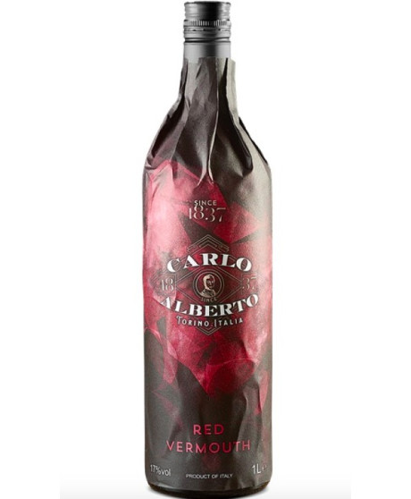 Carlo Alberto - Vermouth di Torino Rosso - 100cl - 1 Litro