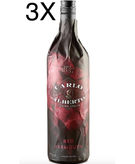 Carlo Alberto - Vermouth di Torino Rosso - 100cl - 1 Litro