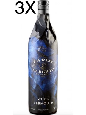 Carlo Alberto - Vermouth di Torino Bianco - 100cl - 1 Litro