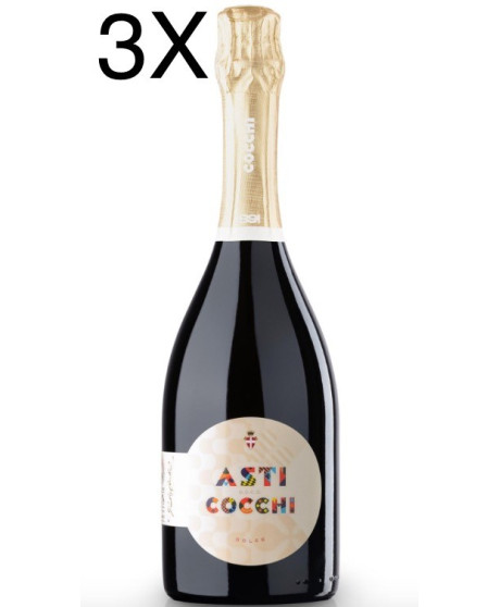 (3 BOTTIGLIE) Cocchi - Asti DOCG - 75cl