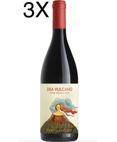 (3 BOTTLES) Donnafugata - Dea Vulcano 2021 - Etna Rosso - Sicilia DOC - 75cl