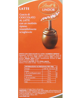 Vendita online Ovetti di Pasqua Lindor rossi al latte, Lindt & Sprüngli a €30.00 al Kg. Shop on-line ovine Lindor. Miglior prezz