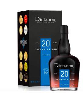 Rum Dictador - 20 Anni - Astucciato - 70cl