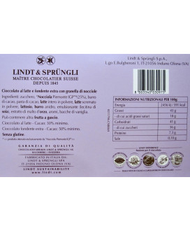 Vendita online Uova di Pasqua, Noccior Bigusto Lindt & Sprüngli, al Latte e fondente con Nocciole Piemonte Intere (SCONTO 10%).
