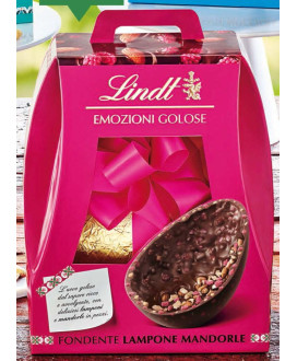 Vendita online Uovo di Pasqua NOVITA' 2025 fondente e mandorle Lindt & Sprüngli, fondente con mandorle caramellate (SCONTO 10%).