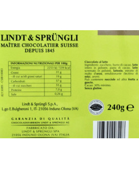 Vendita online Uovo di Pasqua Lindt & Sprüngli linea Happy Pois con Allegre Sorprese, uovo di cioccolato al latte da bambino (SC