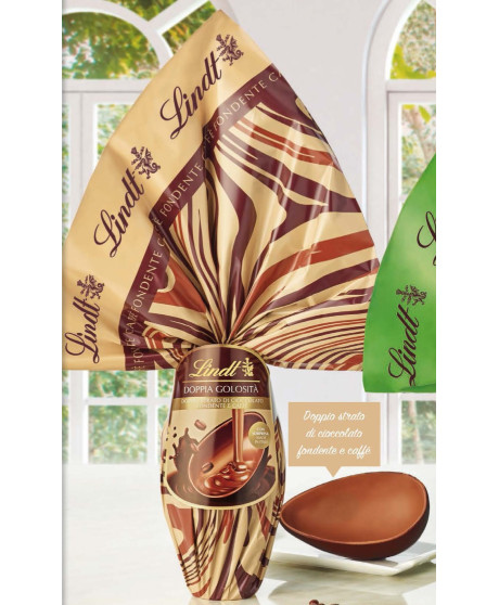 Lindt - Doppia Golosità - Fondente e Caffè - 320g Lindt - Doppia Golosità - Fondente e Caffè - 320g