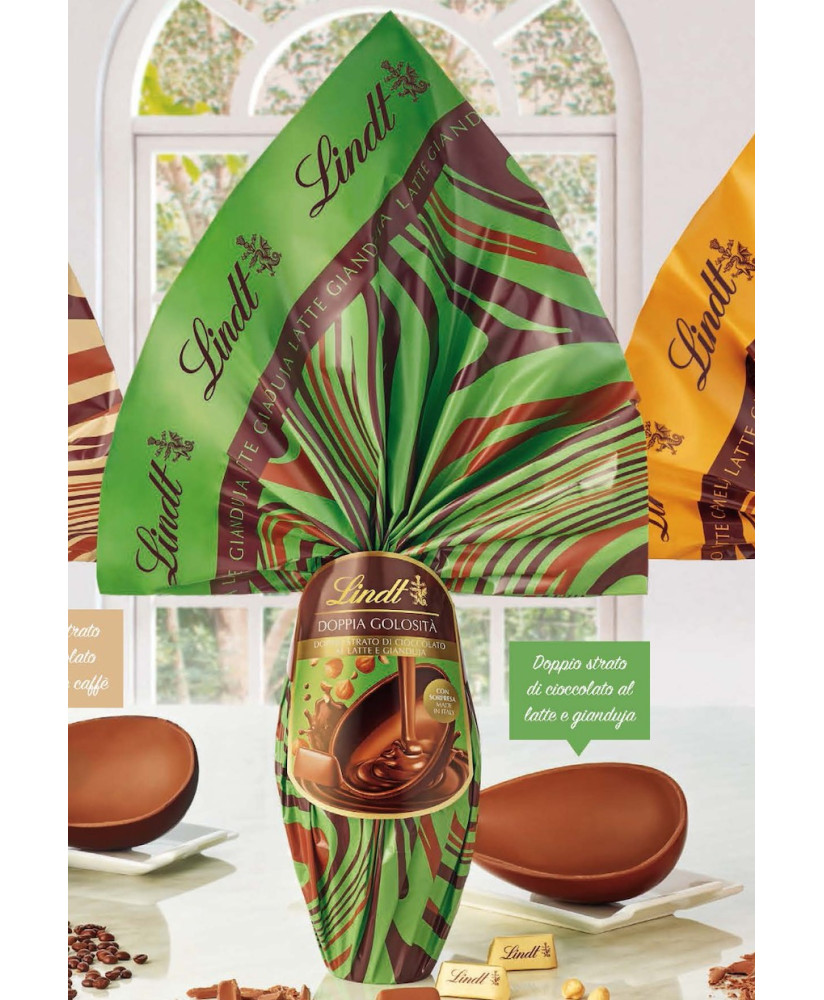 Lindt - Double Gluttony - Milk and Gianduja - 320g