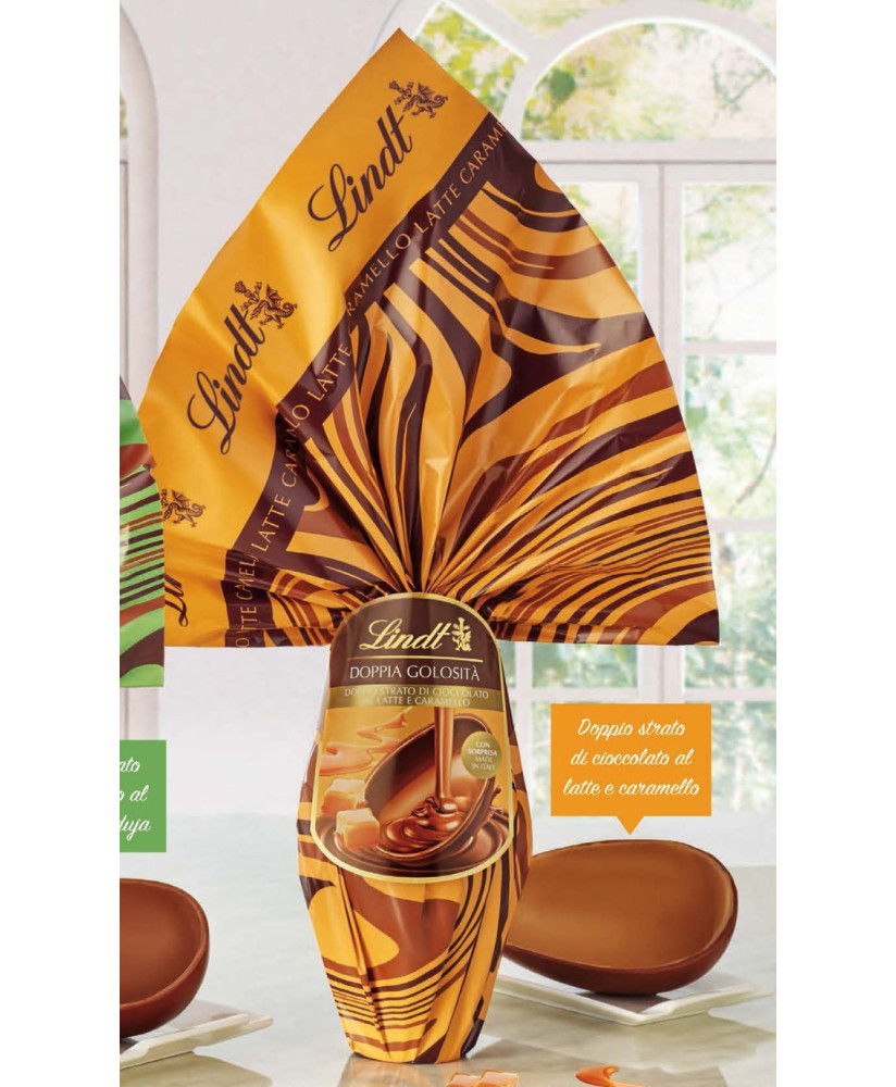 Lindt - Double Gluttony - Milk and Caramel - 320g