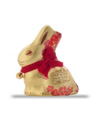 Gold Bunny - Milk Chocolate - 100g - Flowers