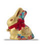 6 Gold Bunny X 100g - Milk Chocolate - Flowers