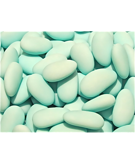 Confetti Azzurri - Vendita online confetti azzurri con mandorla intera palata per cerimonie, battesimi, comunioni e bomboniere. 