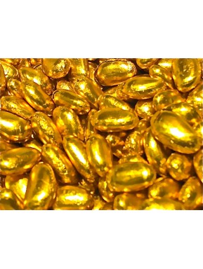 Confetti Oro - Vendita online confetti dorati con mandorla intera palata  per nozze d'oro, bomboniere e cerimonie. Shop on-line c