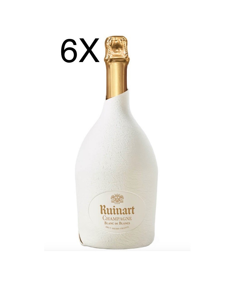 (6 BOTTLES) Ruinart - Blanc de Blancs - The Second Skin Case - 75cl