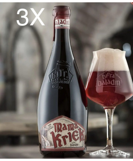 (3 BOTTIGLIE) Baladin - Mama Kriek - 75cl