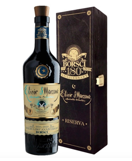 Borsci - Elisir San Marzano Riserva 180 - Astucciato in Legno - 70cl Borsci - Elisir San Marzano Riserva 180 - Astucciato in Legno - 70cl