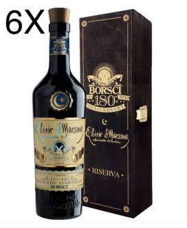 (3 BOTTIGLIE) Borsci - Elisir San Marzano Riserva 180 - Astucciato in Legno - 70cl