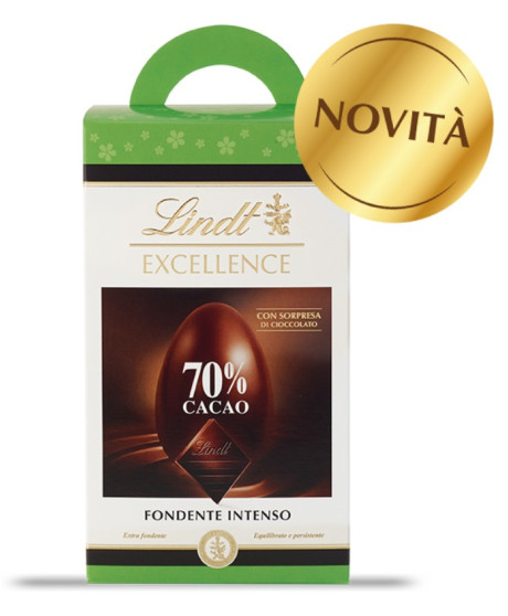 Lindt - Uovo Excellence 70% - 175g - NOVITA'