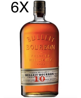 (3 BOTTIGLIE) Bulleit - Frontier Bourbon Whiskey - 10 Years - 70cl