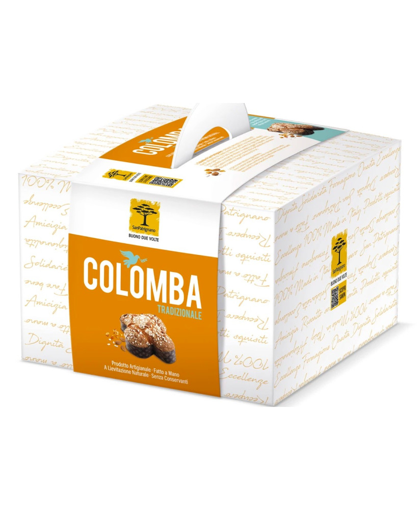 San Patrignano - Traditional Easter Cake "Colomba" - 1000g