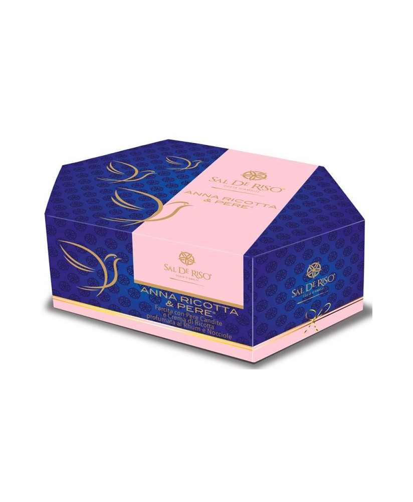 Shop online italian colomba Sal de Riso, ricotta and pear - best price online handmade easter Cake