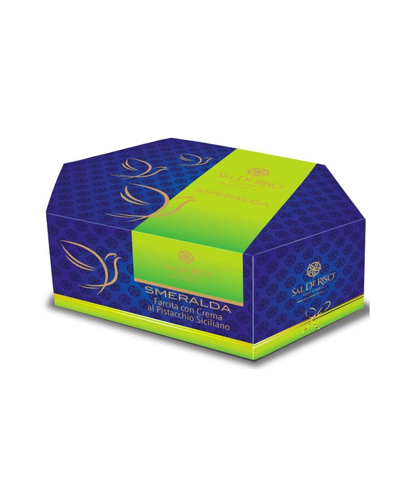 Shop online italian colomba Sal de Riso, pistachio - best price online handmade easter Cake