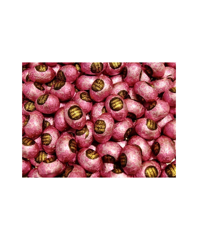 Vendita online ovetti Baratti & Milano di cioccolato fondente con ripieno di gianduja. Shop on line ovette di Pasqua di cioccola