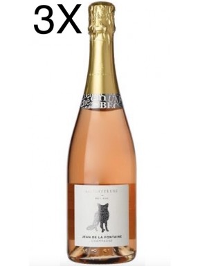Jean de La Fontaine - La Flatteuse - Brut Rose' - Champagne - Gift Box - 75cl