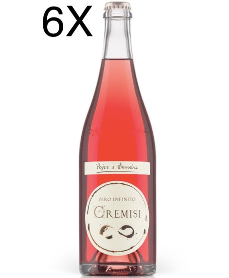 (6 BOTTLES) Pojer e Sandri - Zero Infinito Rose' 2022 - Cremisi - 75cl