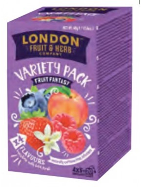 London Fruit & Herb - Mix Fruit - 20 Sachets