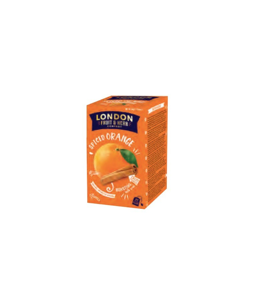 vendita tisane di frutta inglesi london fruit & herb company online shop on line infusi di arancia e cannella miglior prezzo on-