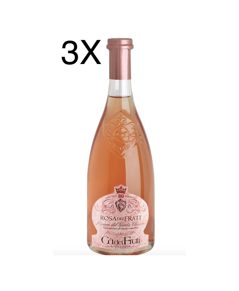 (3 BOTTIGLIE) Cà dei Frati - Rosa dei Frati 2023 - Riviera del Garda Classico DOC - 75cl