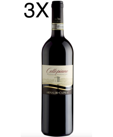 (3 BOTTIGLIE) Arnaldo Caprai - Collepiano 2019 - Sagrantino di Montefalco DOCG - 75cl