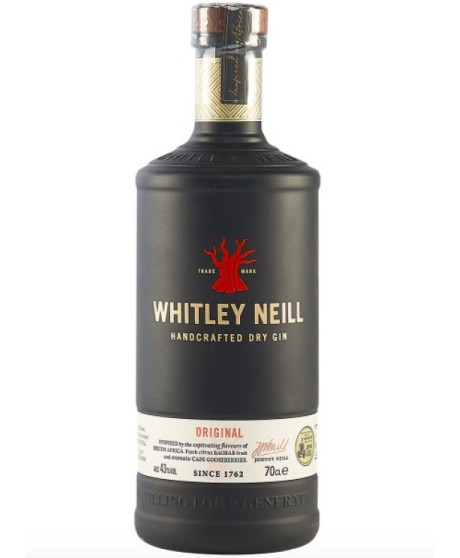 Whitley Neill - Original - Handcrafted Dry Gin - 100cl