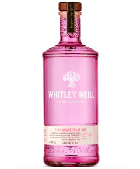 Whitley Neill - Pink Grapefruit Gin - 70cl