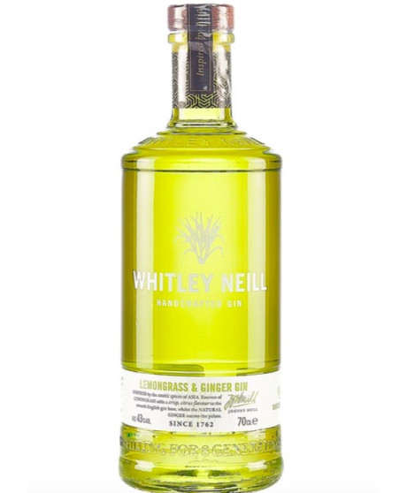 Whitley Neill - Lemongrass e Ginger Gin - 70cl Whitley Neill - Lemongrass e Ginger Gin - 70cl