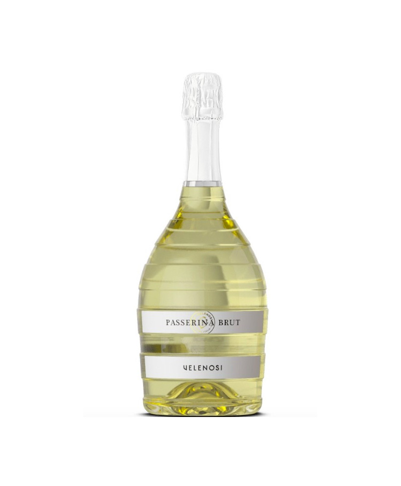 Online sale Passerina Brut Velenosi, quality sparkling wine, charmat method. Shop online Passerina sparkling white wine