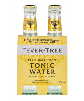 24 BOTTIGLIE - Fever Tree - Premium Indian Tonic Water - Acqua Tonica - 20cl