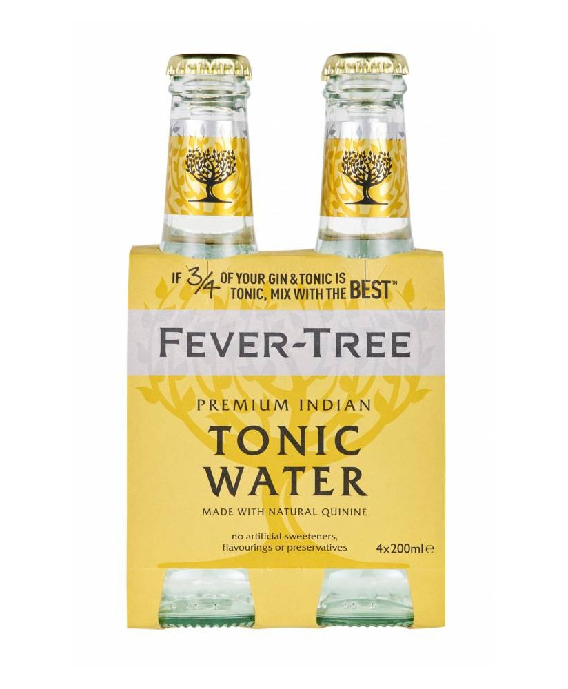 24 BOTTIGLIE - Fever Tree - Premium Indian Tonic Water - Acqua Tonica - 20cl