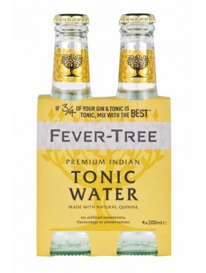 24 BOTTLES - Fever-Tree - Premium Indian Tonic Water - 20cl