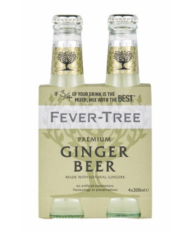 24 BOTTIGLIE - Fever Tree - Ginger Beer - 20cl