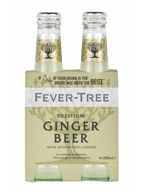 24 BOTTLES - Fever Tree - Ginger Beer - 20cl