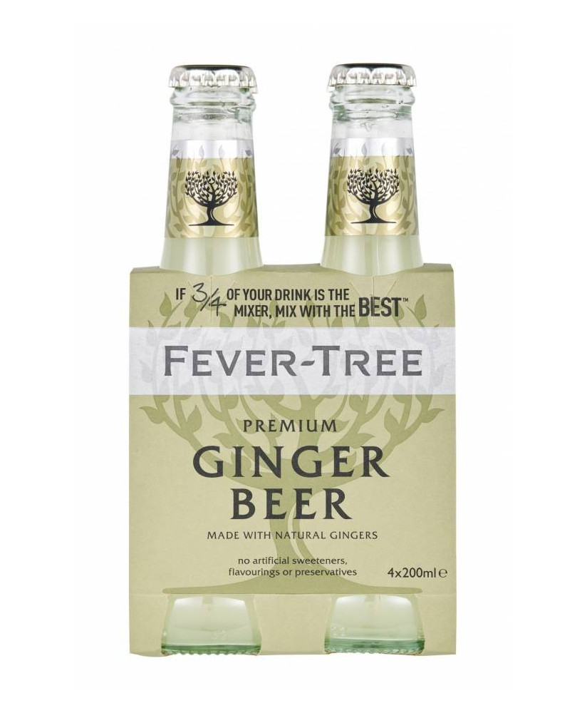 24 BOTTLES - Fever Tree - Ginger Beer - 20cl