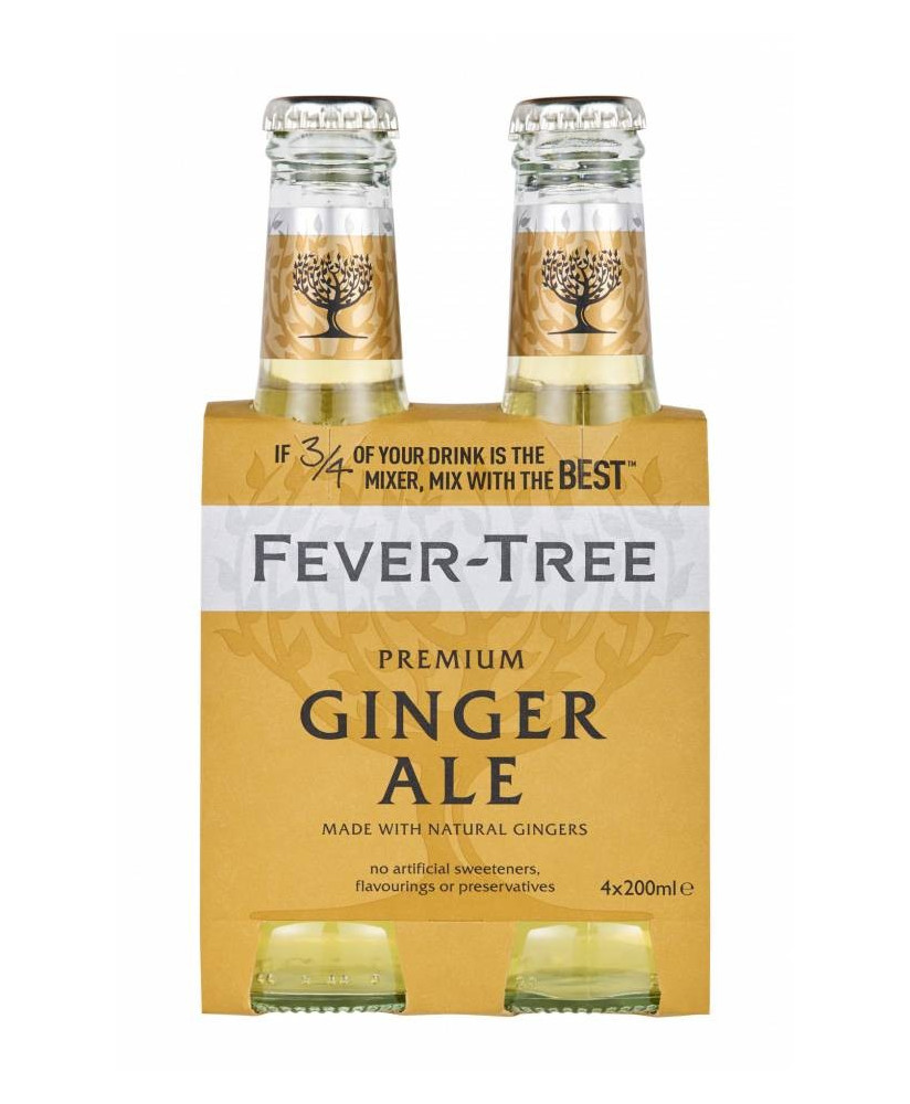 24 BOTTIGLIE - Fever Tree - Ginger Ale - 20cl