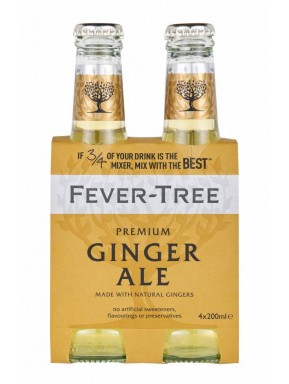 24 BOTTLES - Fever Tree - Ginger Ale - 20cl