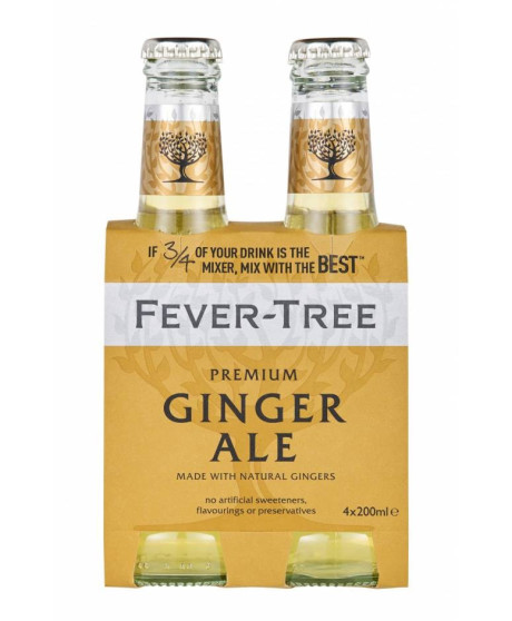 Fever Tree - Ginger Ale - BLISTER 4 X 20cl